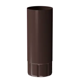 Döcke STAL PREMIUM Труба водосточная D90 3 м (Шоколад 8019)