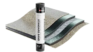 Подкладочный ковер Dӧcke STANDARD SAND, 15 м