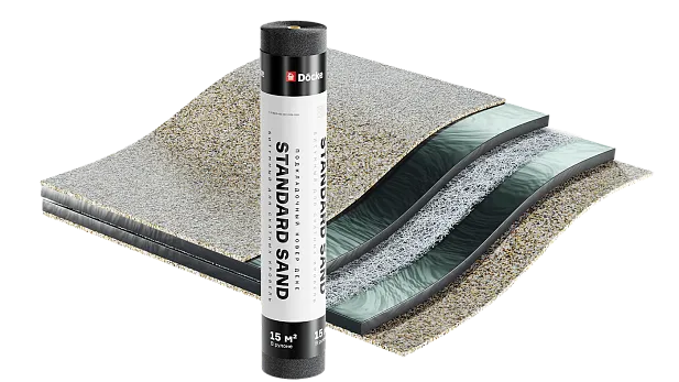 Подкладочный ковер Dӧcke STANDARD SAND, 15 м
