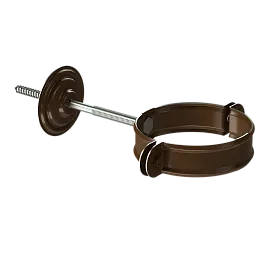 Docke STAL STANDARD Хомут трубы D90 (RAL 8017, коричневый)