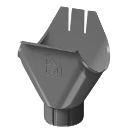Docke STAL STANDARD Воронка желоба 125/90 (RAL 7024, темно-серый)
