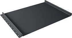 Кликфальц GL 0,5 ПЭ с пленкой на замках RAL 7024 мокрый асфальт