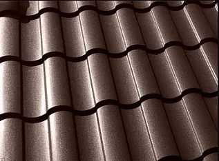 Металлочерепица кредо 0,5 Satin RAL 8017 шоколад