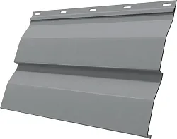 Сайдинг металлический Корабельная доска Grand Line 0,45 ПЭ RAL 7004 сигнальный серый
