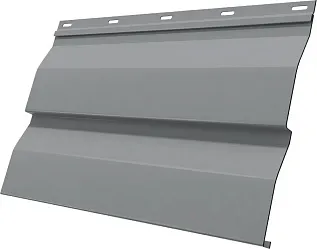 Сайдинг металлический Корабельная доска Grand Line 0,45 ПЭ RAL 7004 сигнальный серый