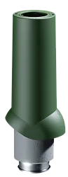 Docke PREMIUM/ Выход вентиляционный ИЗЛ-125/700/ Труба/ Зелёный