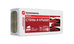 Плиты теплозвукоизоляционные 34 PN Стены и крыши Проф (12) 1200-600-100 (0,864)