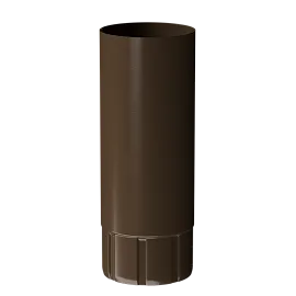Docke STAL STANDARD Труба водосточная D90 3 м (RAL 8017, коричневый)