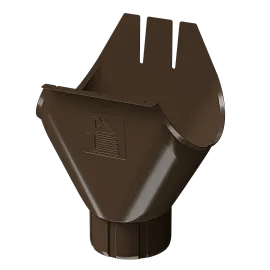 Docke STAL PREMIUM Воронка желоба 125/90 (Каштан 8017)