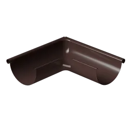 Döcke STAL PREMIUM Угол внешний 90⁰ D125 (Шоколад 8019)