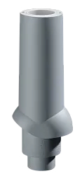 Docke PREMIUM/ Выход канализационный ИЗЛ-110/500/ Труба/ Серый