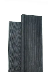 Террасная доска МПК "Верста" пустотелая 4000*150*24  Тиснение 3D Серый