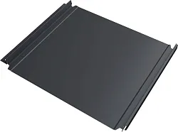 Кликфальц Double Pro GL 0,5 ПЭ с пленкой на замках RAL 7024 мокрый асфальт