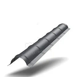 Планка конька круглого R110х2000 NormanMP (ПЭ-01-0.5)