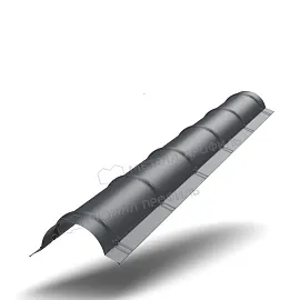 Планка конька круглого R110х2000 NormanMP (ПЭ-01-0.5)