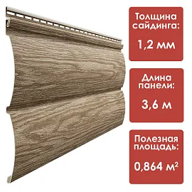 Docke ЛЮКС/ Монреаль Блок-Хаус D4,7T (Кедр)