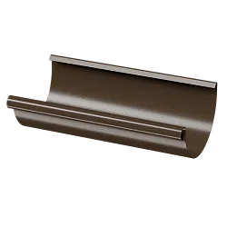 Döcke STAL PREMIUM Желоб полукруглый D125 3 м (Каштан 8017)