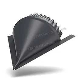 Заглушка конька круглого конусная NormanMP (ПЭ-01-0.5)