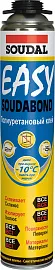 Клей строительный полиуретановый пистолетный "Soudal" SOUDABOND Easy зимний 750мл
