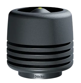 Docke PREMIUM/ Выход вентиляционный ИЗЛ-125/700/ Колпак/ Чёрный