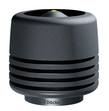 Docke PREMIUM/ Выход вентиляционный ИЗЛ-125/700/ Колпак/ Чёрный