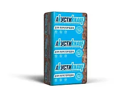 Изделия звукоизоляционные минераловатные KNAUFINSULATION АкустиKNAUF (Плита) AS 50х610х1230мм 32 пач