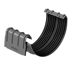 Döcke STAL PREMIUM Соединитель желобов D125 (Графит 7024)
