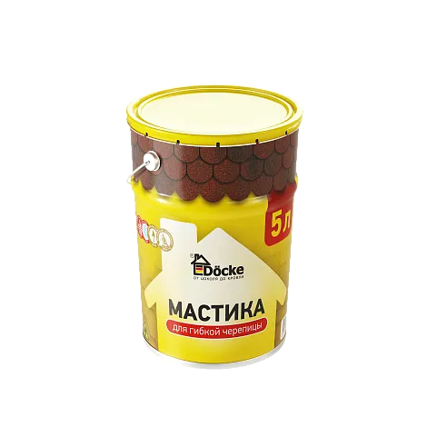 Мастика для гибкой черепицы 5,1 кг (5 л)