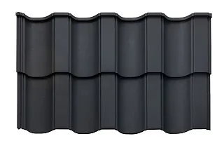 Модульная металлочерепица "Stalcolor"стандарт-ПЭ-35 мм (ГЛЯНЕЦ 0.45 0.802м2)
