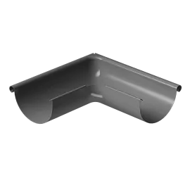 Docke STAL PREMIUM Угол внешний 90° D125 (Графит 7024)