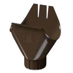 Docke STAL STANDARD Воронка желоба 125/90 (RAL 8017, коричневый)