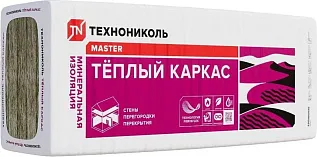 Плиты теплозвукоизоляционные 37 PN Теплый каркас ПРОФ (12) 1200-610-100 (0,864)