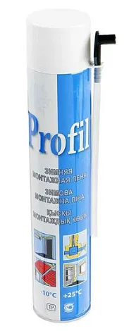 Монтажная пена пистолетная"Profill" зимняя 625мл