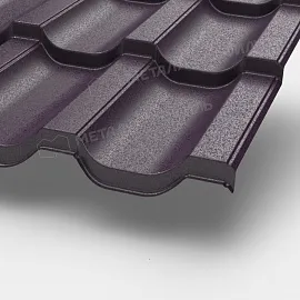 Металлочерепица МП Трамонтана-X (VALORI-20-Violet-0.5)