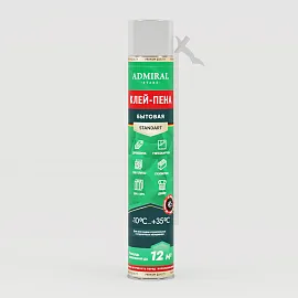 Клей-пена полиуретановый ADMIRAL Stars БЫТОВАЯ 700мл/1000 мл, Китай