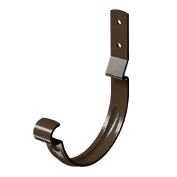 Docke STAL PREMIUM Карнизный крюк короткий D125 (Каштан 8017)