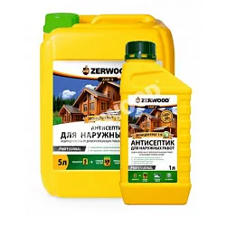АНТИСЕПТИК д/нар.р. ZERWOOD ANR-9 конц. 1:9 в п/э канистрах по 5,0л