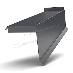 Планка сегментная торцевая левая 350 мм (PureTech_Mat-20-7024-0.5)
