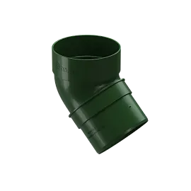 Docke STANDARD Колено 80 мм * 45° (Зеленый)