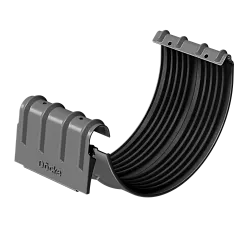 Docke STAL STANDARD Соединитель желобов D125 (RAL 7024, темно-серый)
