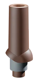 Docke PREMIUM/ Выход канализационный ИЗЛ-110/500/ Труба/ Светло-коричневый