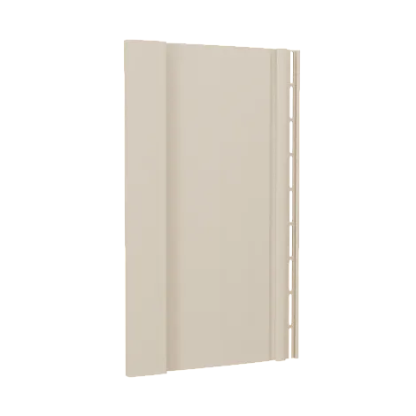 Docke PREMIUM Вертикальный сайдинг S7 (Сливки)