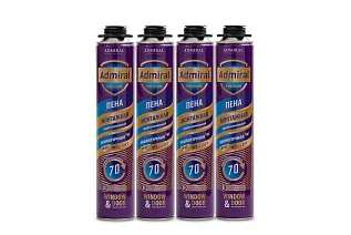 Пена проф.70  ADMIRAL PREMIUM всесезонная, 850мл, Китай