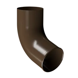Docke STAL STANDARD Отвод трубы D90 (RAL 8017, коричневый)