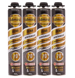 Пена проф.ADMIRAL PREMIUM GOLD всесезонная, 950мл, Китай