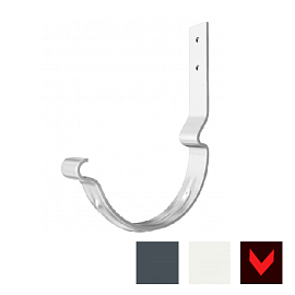 Держатель желоба карнизный  Коричневый  (8017)