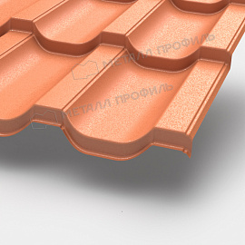 Металлочерепица МП Трамонтана-S (VikingMP-01-8004-0.45)