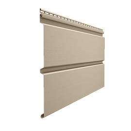 Docke PREMIUM Сайдинг Брус D6S (Крем-Брюле)