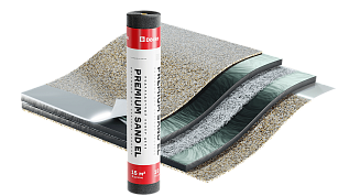 Подкладочный ковер Dӧcke PREMIUM SAND EL, 15 м