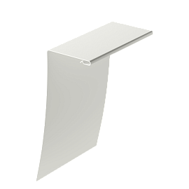 Docke PREMIUM Универсальный околооконный профиль 89 / 254 мм, 3м (Пломбир)